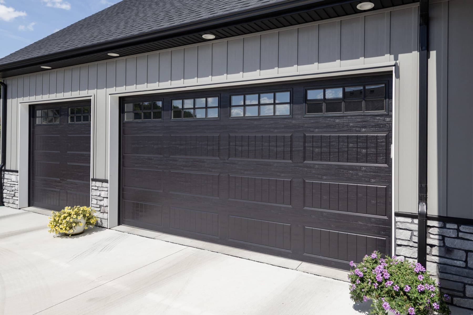 Faux Wood Garage Doors